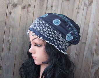 Kisumthy 2-Pack Cotton Slouchy Chemo Beanies For Women - Soft, Breathable Hair Loss Hats, One Size