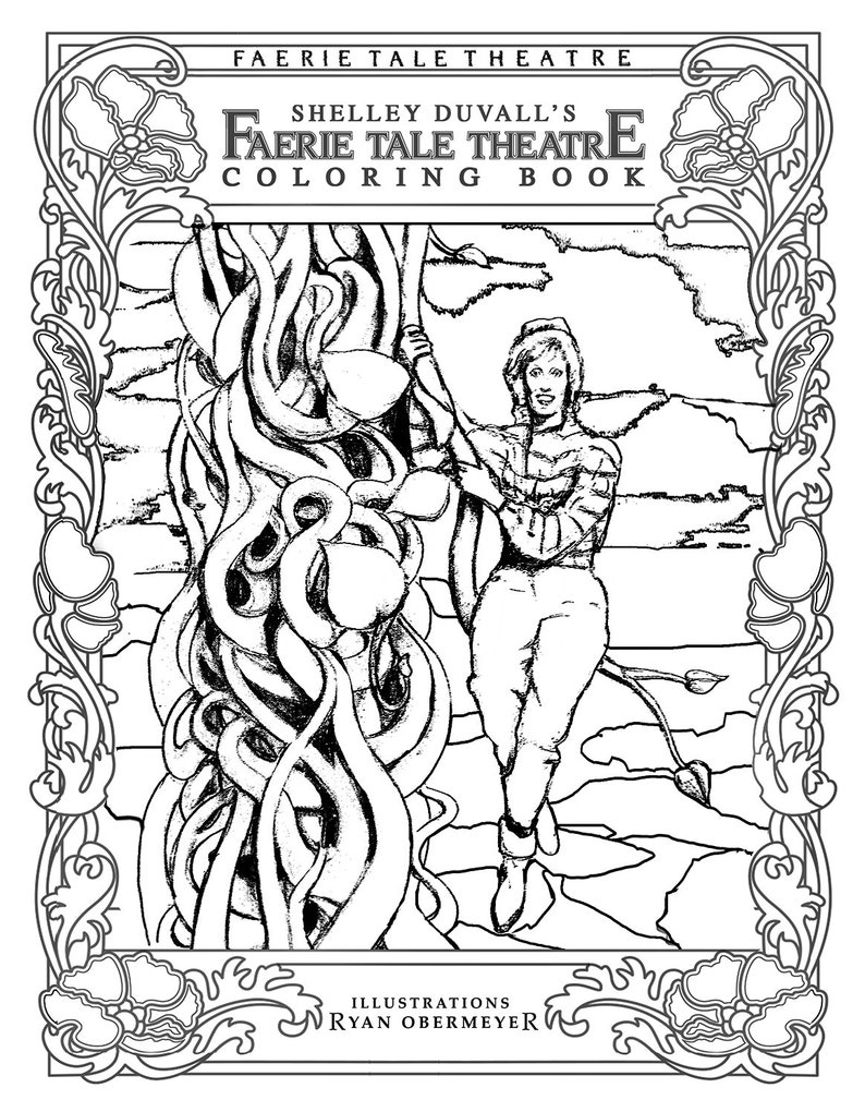 Shelley Duvall's Faerie Tale Theatre COLORING BOOK | Etsy