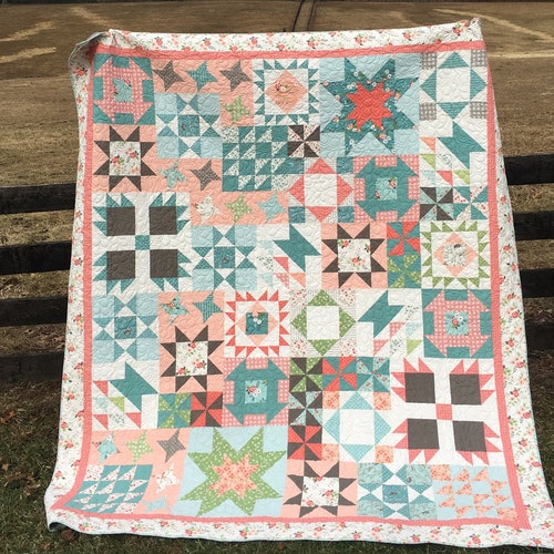 Nuts and Bolts Easy Quilt Pattern PDF Instant Download Etsy