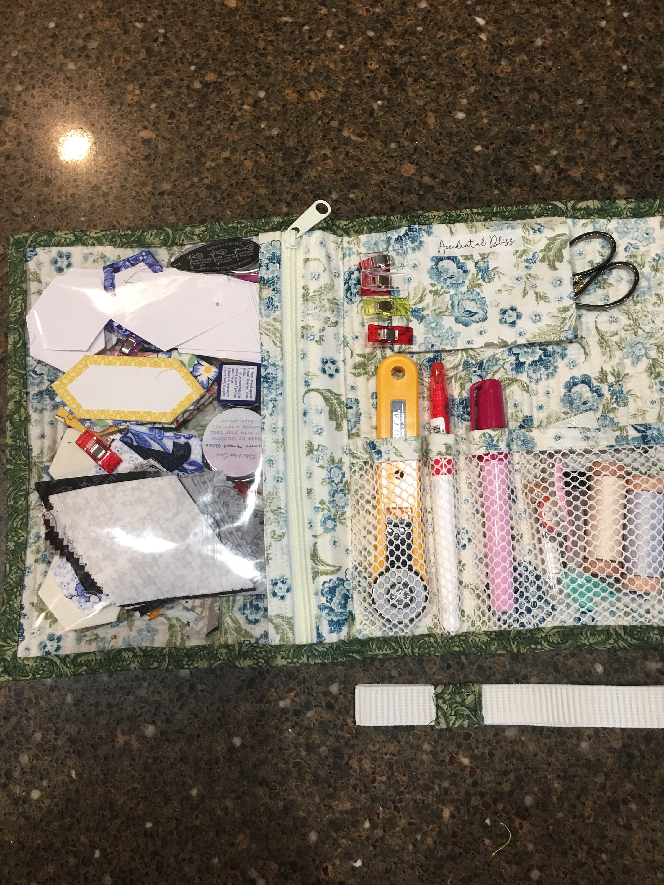 Tech Divided Case Pattern Sewing Tre-fold Sewing Case- PDF Pattern Instant Download - Etsy