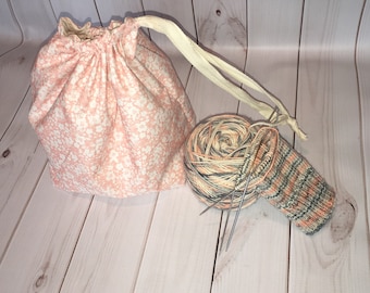 Draw String Projekt Baumwolltasche - Socke Sack