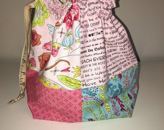 Draw String Projekt Baumwolltasche - Socke Sack
