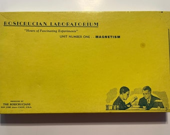 Vintage Rosicrucian Laboratorium Kit.  First in the series. 1950's. Rare.