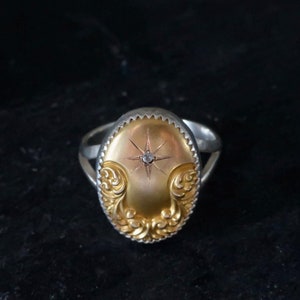 Turning cufflinks into rings hot sale