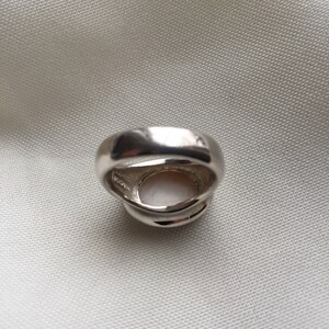 Authentic-Joseph-Esposito-925-Sterling-Plata-Rosa-Madre de Perla-Anillo imagen 3