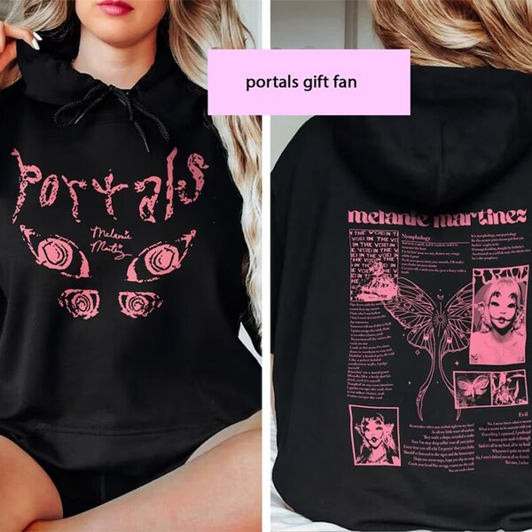 Porta-ls To-ur 2-Sided Sweatshirt M-elanie Martin-ez T-Shirt EVI-L Hoodie C-ry Bab-y Shirt Unisex Mel-anie Concert 2023 Gift For Fans