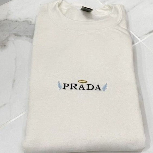 P.R.A.D.A Embroidered sweatshirt and Hoodie