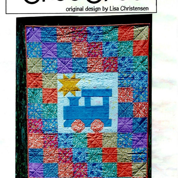 Train Quilt Etsy