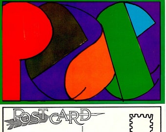 60s Deadstock Postcards Lot of 10 Peace Abstract Hippie Hippy Notecards Peace Movement Antiwar Anti War Post Cards Ephemera Unused 3.5x5.5"