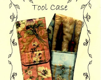 Fabric Tool Case Uncut PATTERN Fiber Arts P3Designs Pearl Pereira Sewing Pattern Glasses Case Pencil Pens Case Sewing Notions Craft Project