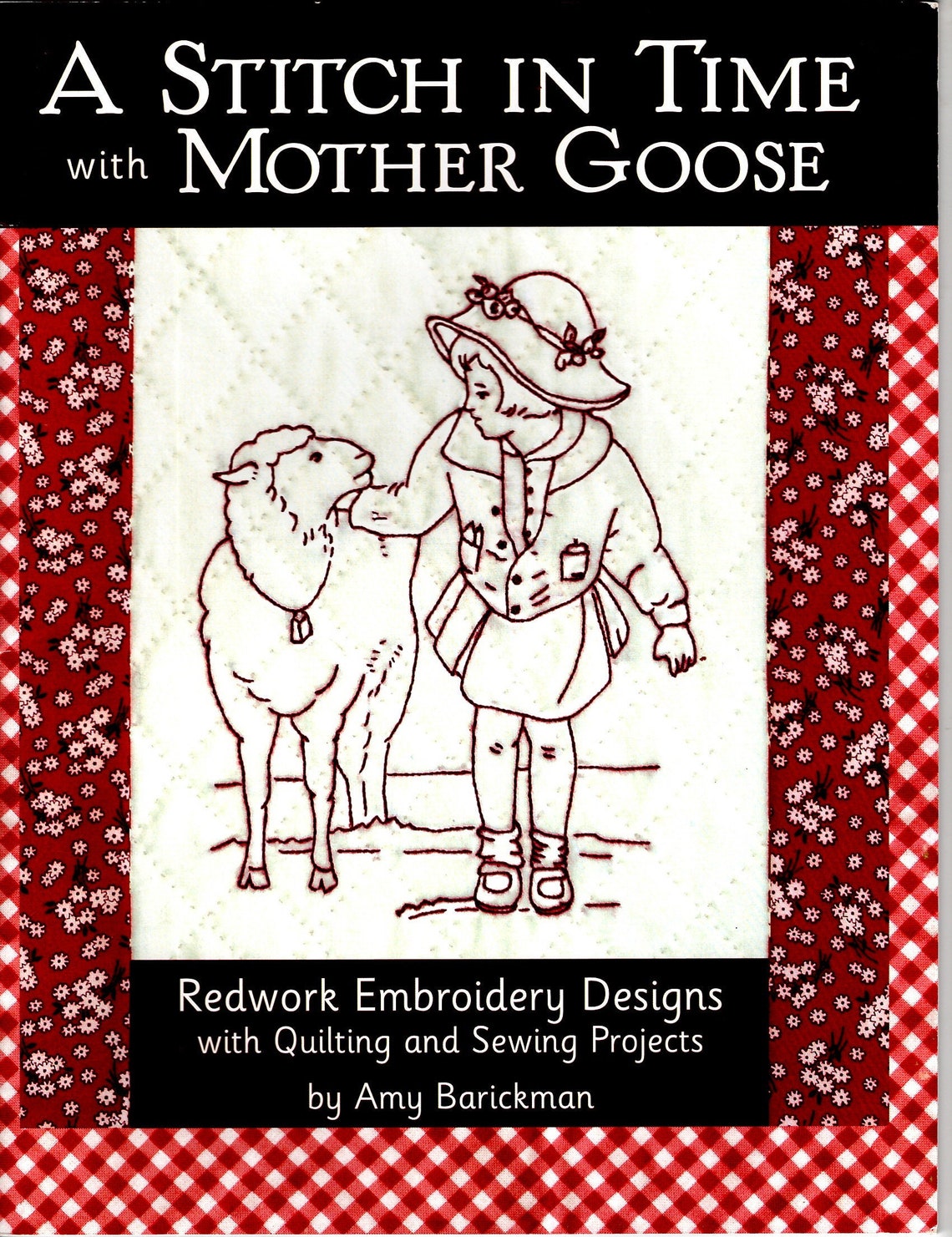 2010 Redwork Embroidery Pattern Book A Stitch in Time With Etsy