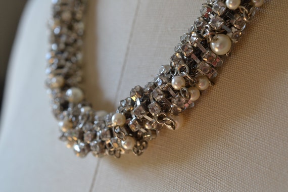 80s Kenneth Jay Lane Statement Necklace KJL Coutu… - image 4