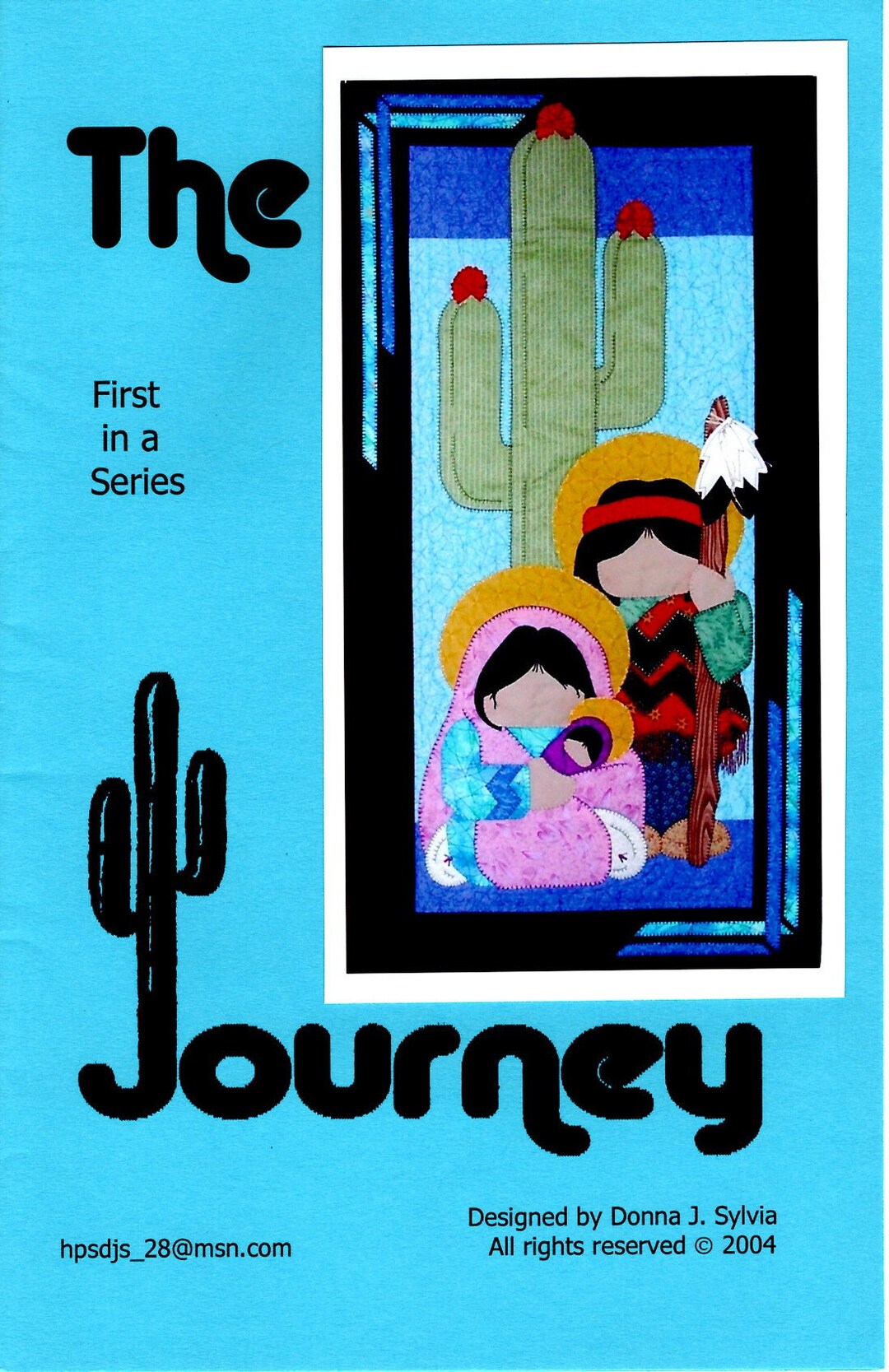 The Journey Series Mini Quilt Uncut Pattern 16.5 X 31" Wall Hanging ...