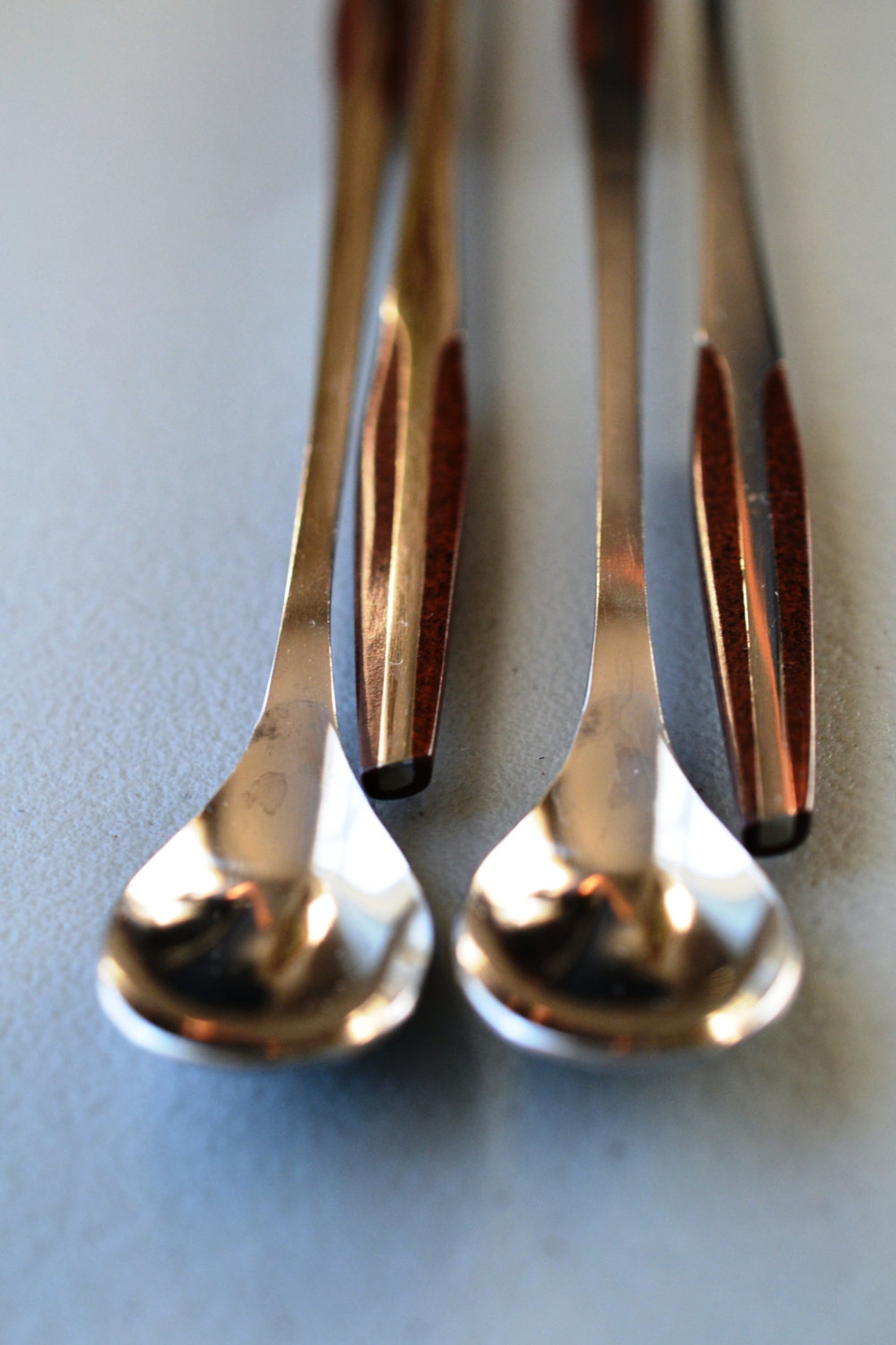 60s Danish Modern Iced Tea Spoons Set of 4 MCM Eldan ELD2 Etsy