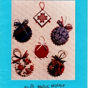 Victorian Pinwheels Notions Keepers Uncut PATTERN Victorian Sewing Case Magic Mouse Creations Needlecase Pin Cushion For The Lady&#39;s Pocket