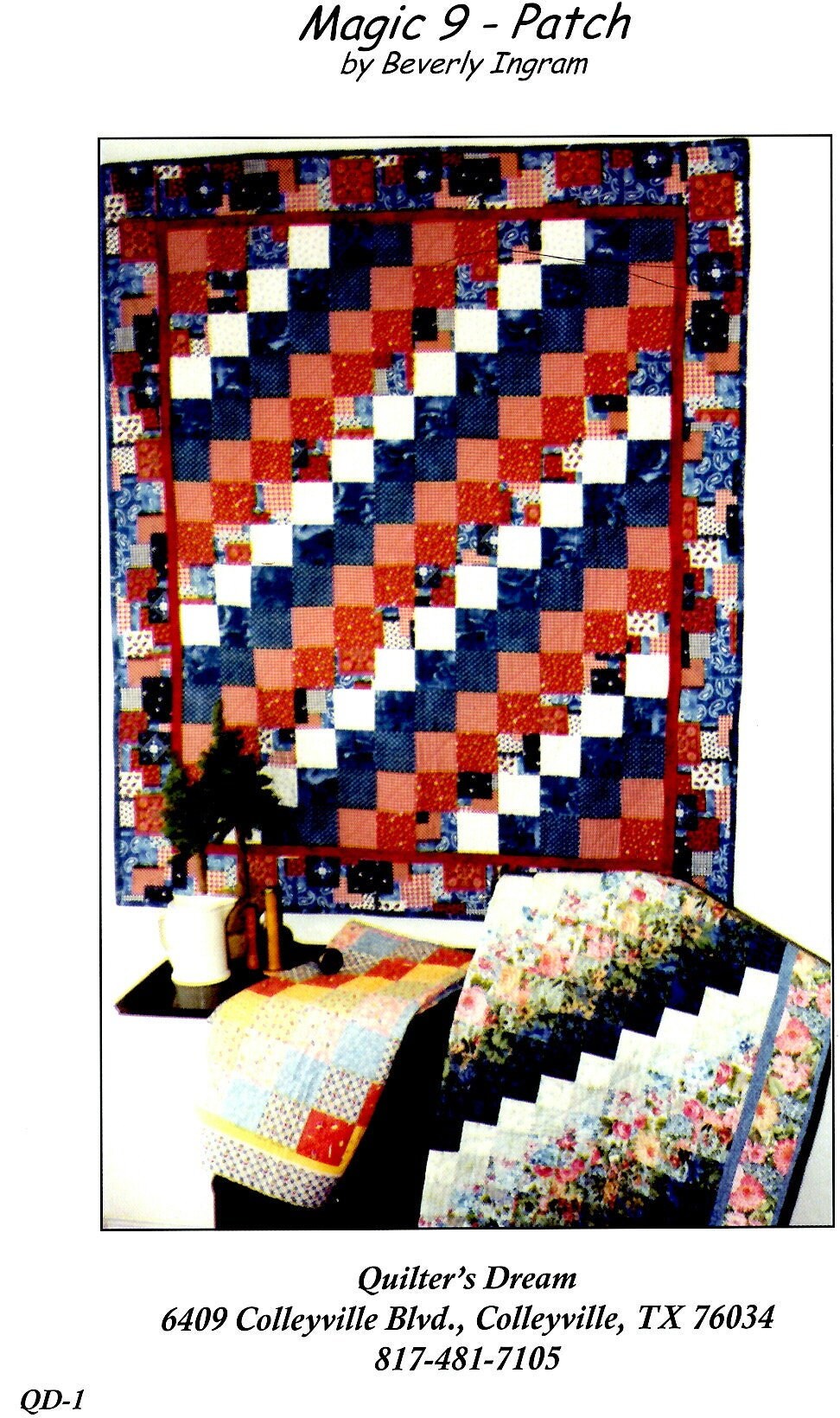 magic nine patch quilt pattern