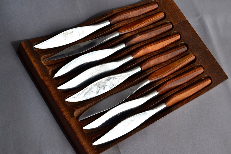 NOS 60s MCM Steak Knives Set of 4 Danish Modern Dansk Era Etsy