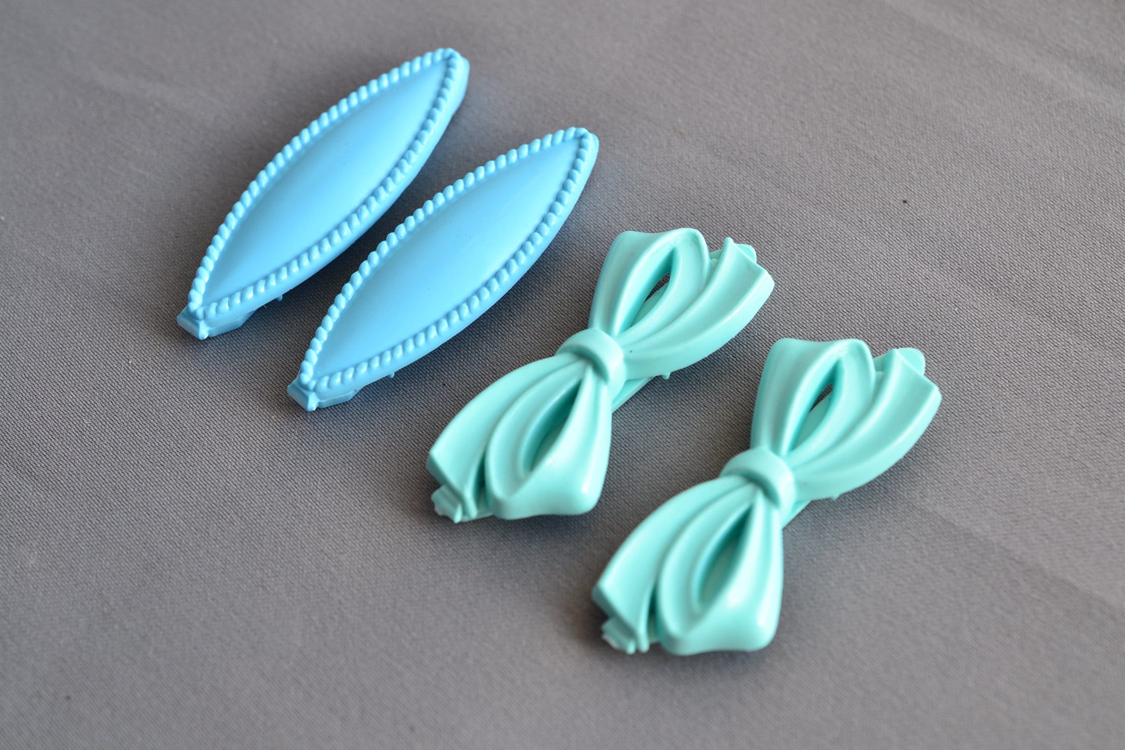 Dior Teal Blue Barrette/Hair Clip Set of 2. New/Sealed in Plastic. RARE. GWP Dior Barrette - Etsy main image 4