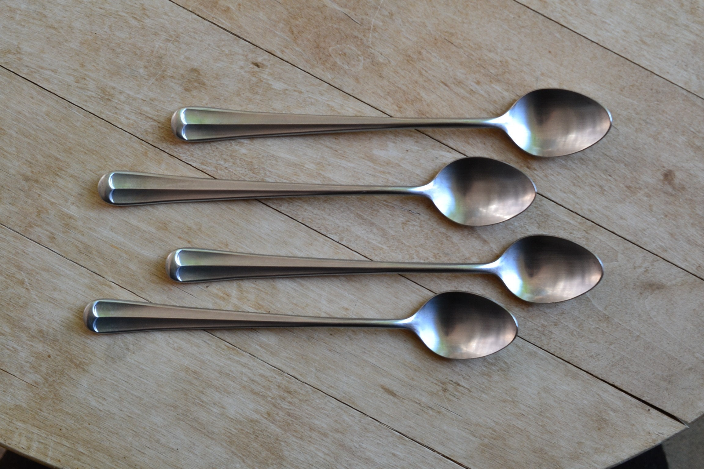 Towle Stainless Ice Tea Spoons - Etsy