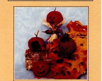 Small Jack O'Lantern Project Uncut Pattern Stuffed Pumpkins The Pumpkin Patch Tigue Prod Full Size Pieces Wearable Pin Ornament Florist Pick