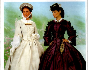 sachin and babi light blue dress Early Victorian Era Clothing: Early Victorian Era Fashion Plate