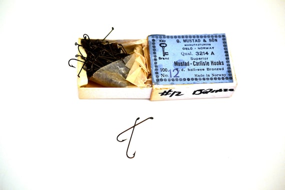 Mustad 3191 Carlisle Hook - Ringed Bronze Size 8 (Pack Of 100) - Fishing Hooks For Freshwater & Saltwater - View #3