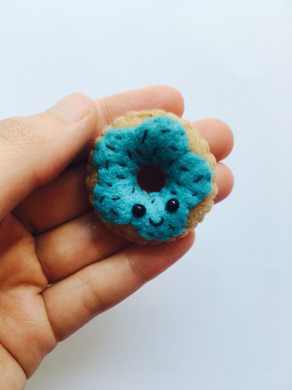 Felt Stuffed Donut Magnets