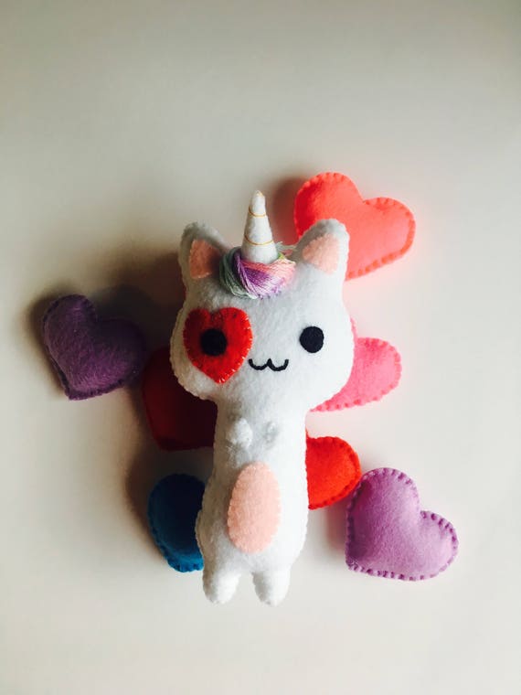caticorn stuffed animal