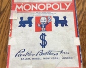 PRICE REDUCTION - Vintage Monopoly Game.