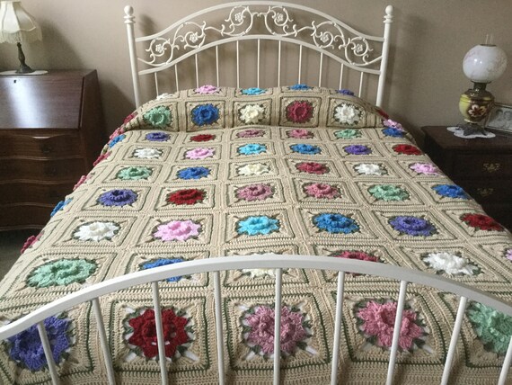 Image result for mexican handmade crocheted bedspreads
