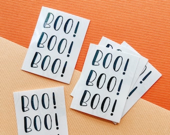 halloween temporary tattoos, boo cheek tattoos, spooky season fake wrist tattoos, simple halloween costume, tattoos for kids 5