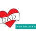 Sabrina reviewed funny fathers day gift for dad temporary tattoo SMALLER SIZE fathers day fake tattoo red black tattoo photographer photoshoot prop red heart