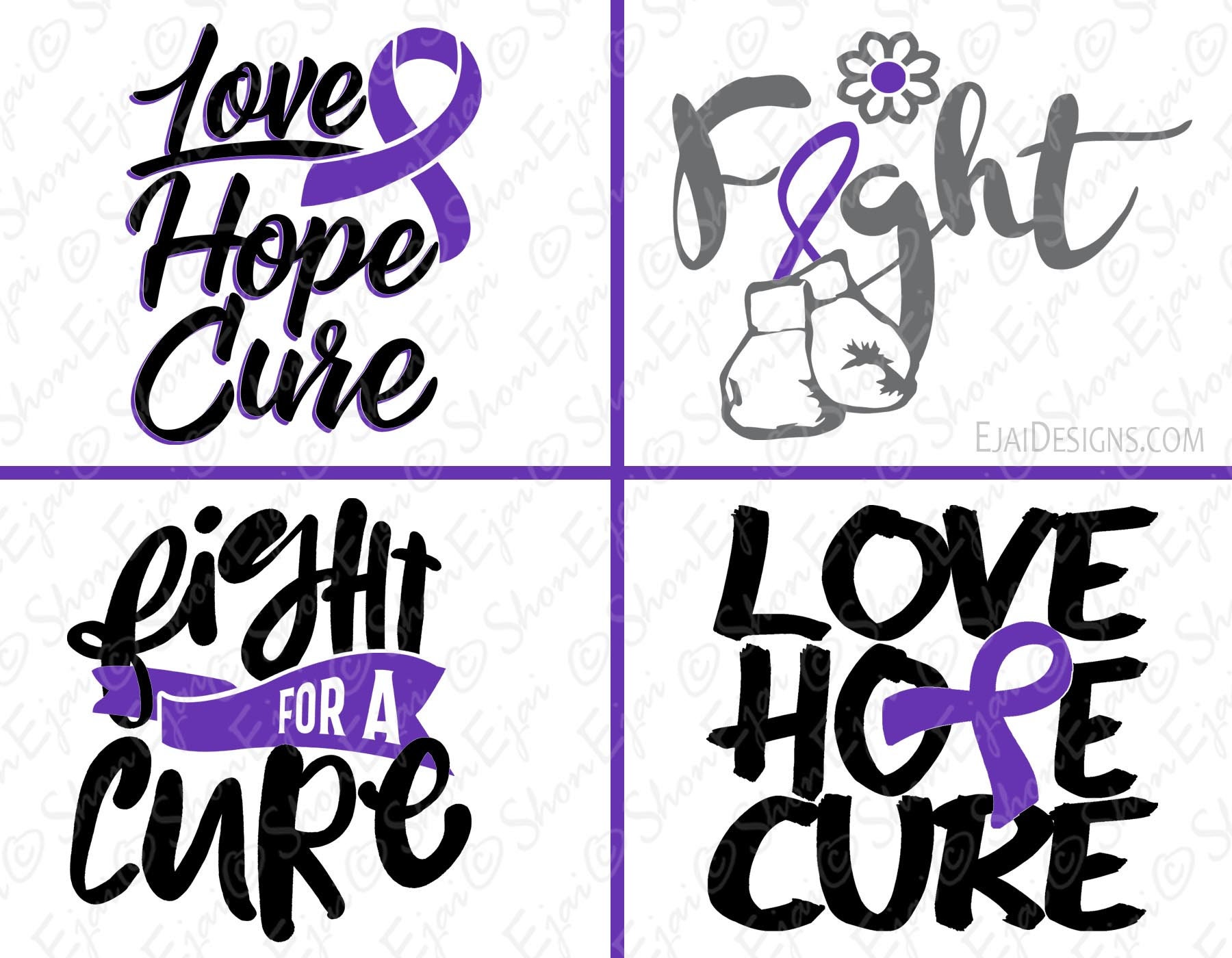Download Alzheimers Epilepsy Svg Chiari Crohns Colitis Lupus Svg | Etsy