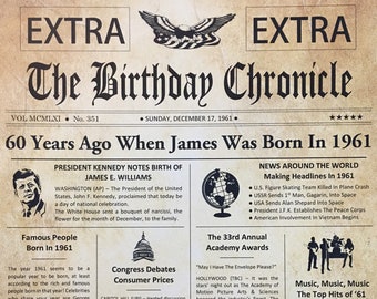 60th Birthday Gift Etsy