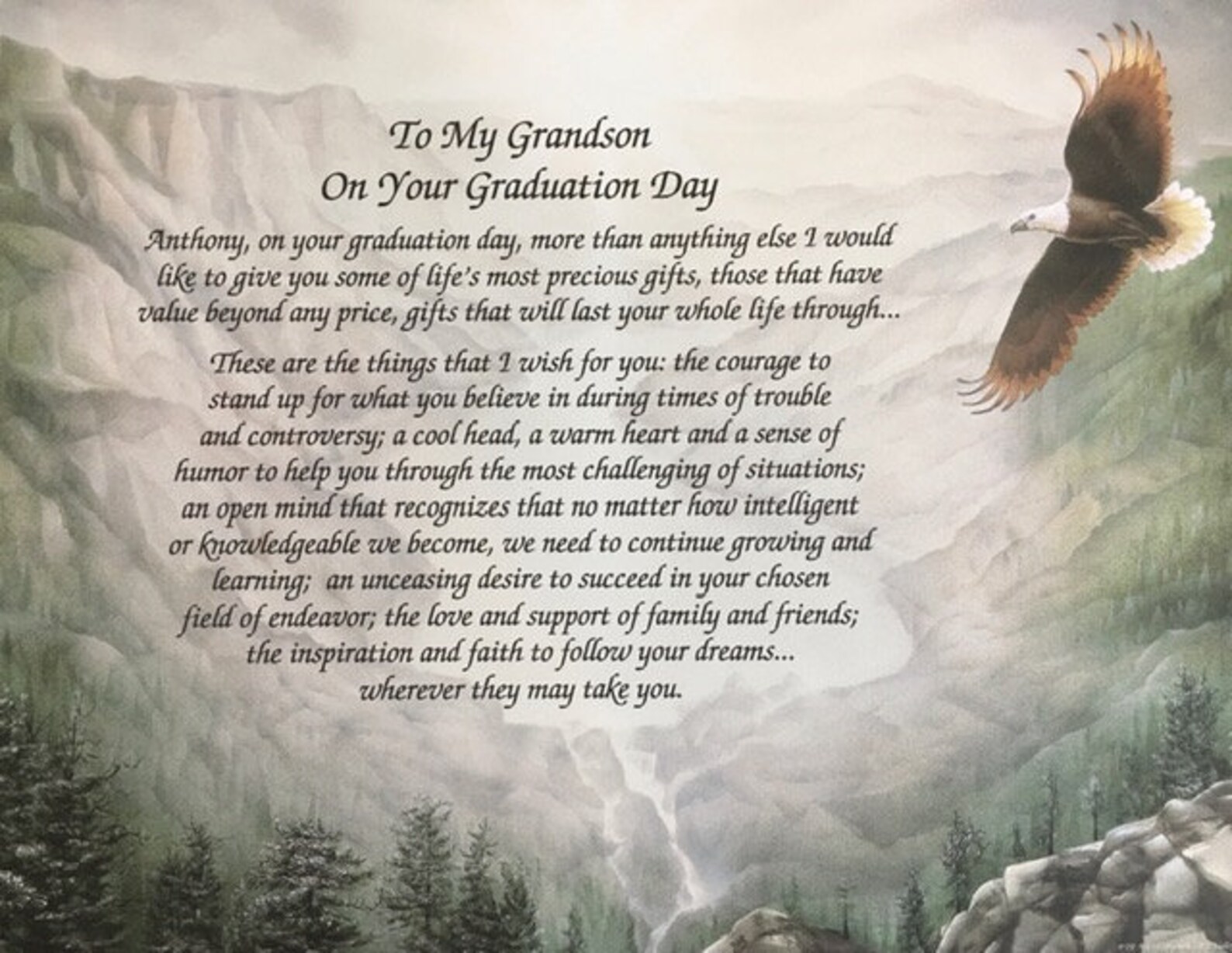 Graduation Gift For Grandson Graduation Day Gift Etsy