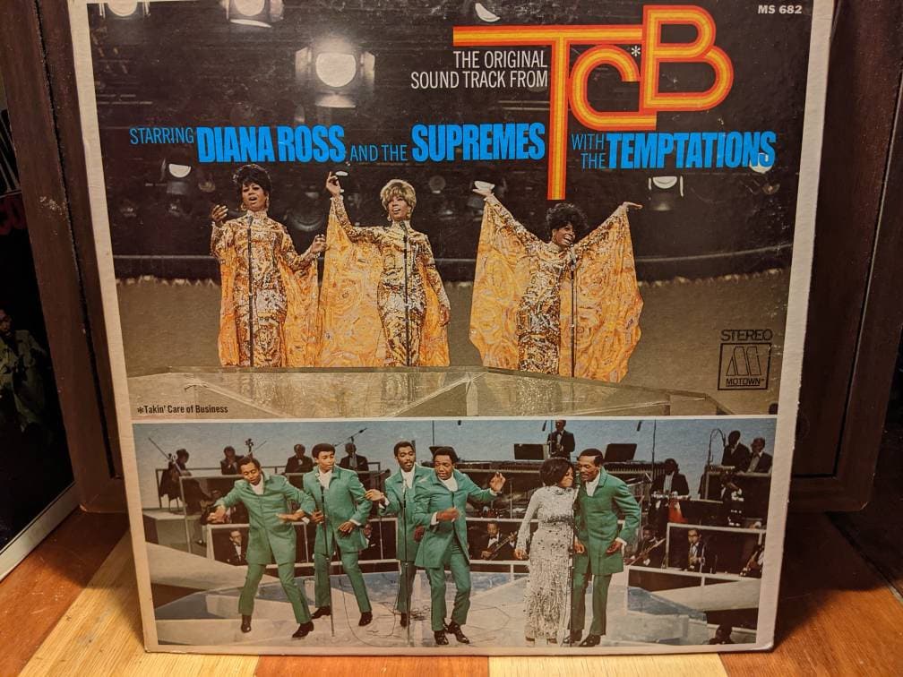 Diana Ross and the Supremes With the Temptations - TCB - Vinyl - Etsy