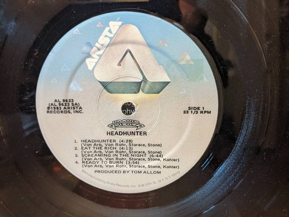 Krokus - Headhunter (promo Copy) - Vinyl - Etsy
