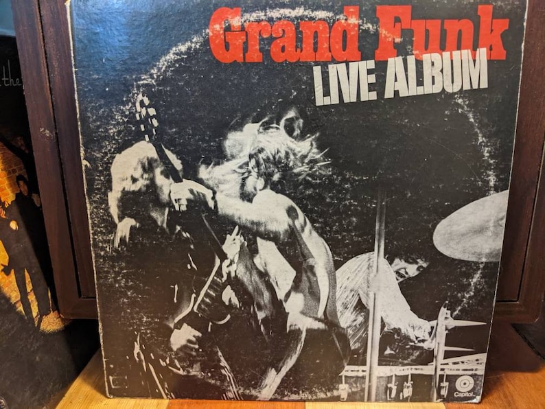 Grand Funk Railroad Live Album 2x vinyl record image 1