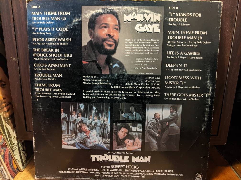 Marvin Gaye - T Plays It Cool b/w T Stands For Trouble 7 Vinyl – GOOD  TASTE Records