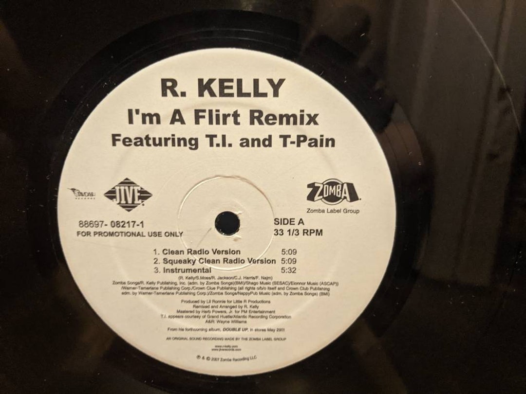R Kelly I'm A Flirt (Remix) (12" Single) (Promo Copy) Vinyle Etsy