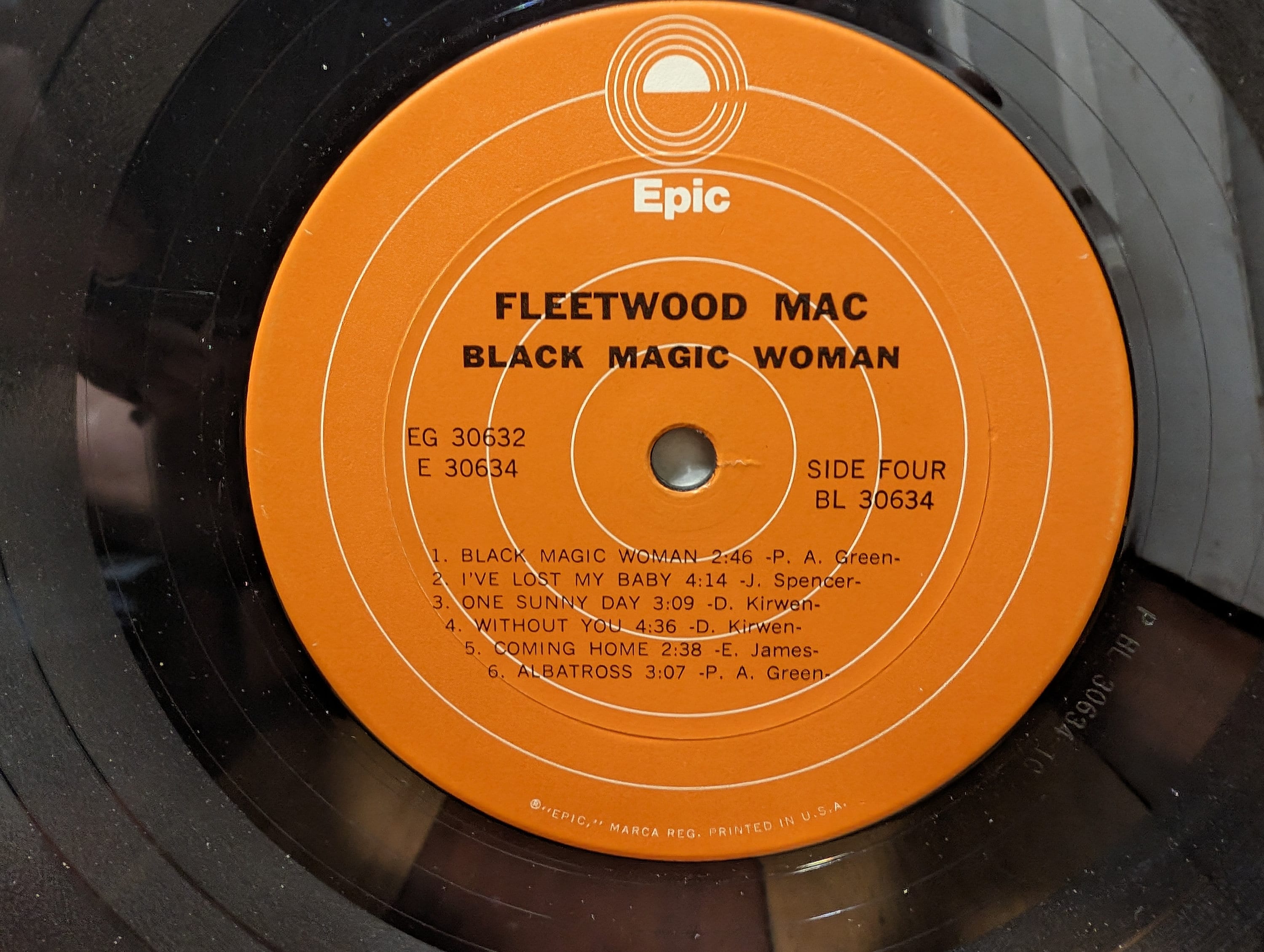 Fleetwood Mac - Black Magic Woman - Vinyl - Etsy