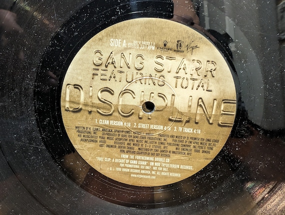 Gang Starr - Discipline / Just to Get A Rep (12