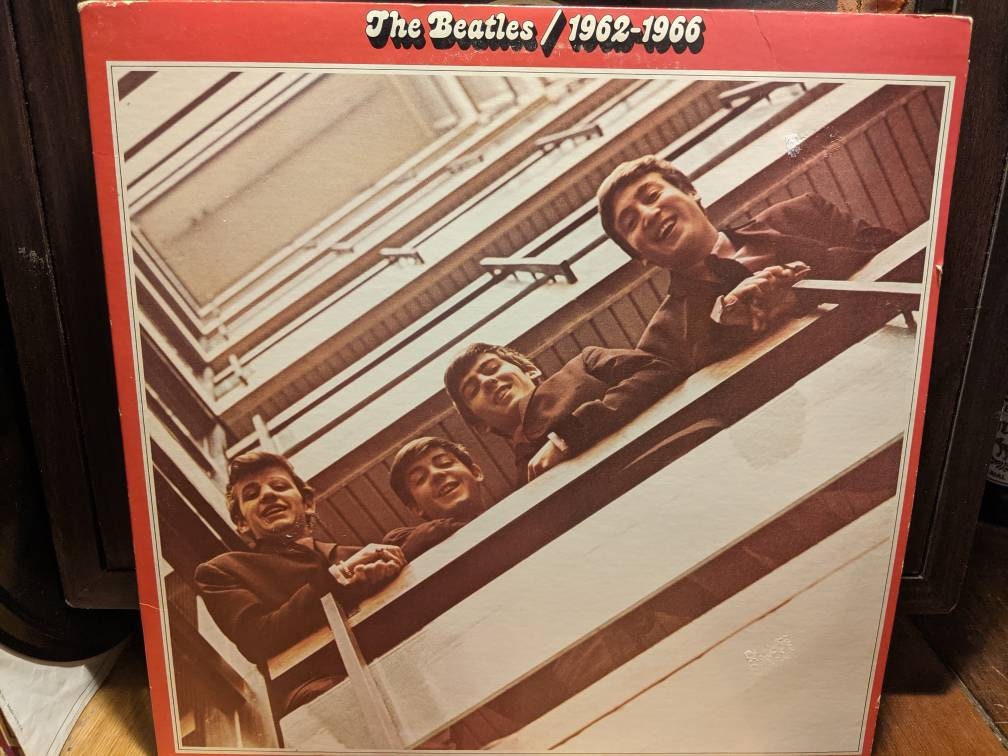 ザ・ビートルズ - 1962-1966 (赤色ビニール盤) - ビニール盤 - Etsy 日本