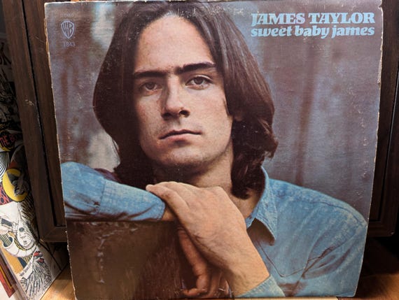 James Taylor – Sweet Baby James – Vinyl (LP, Album, Repress