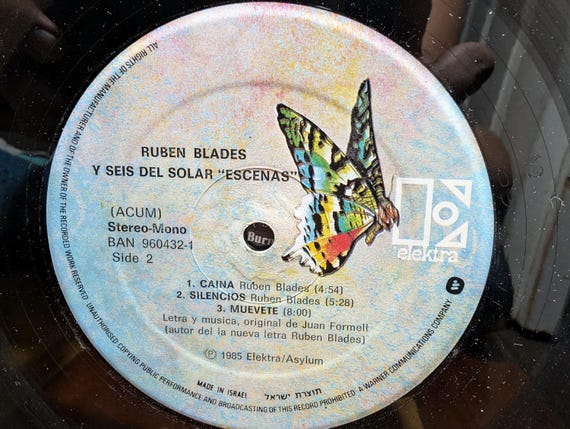 Rubén Blades & Seis De Solar - Escenas - Vinyl - Etsy New Zealand