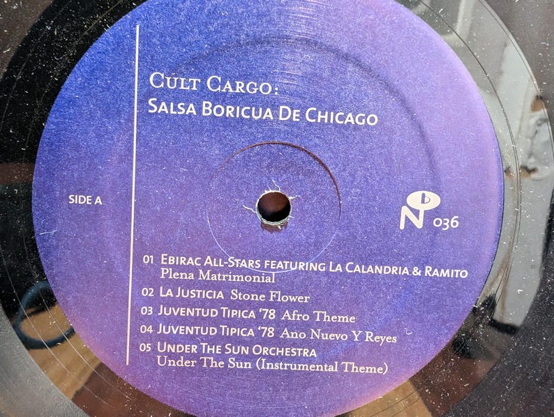 Salsa Numbers Various - Cult Cargo - Salsa Boricua De Chicago - Vinyl - Etsy