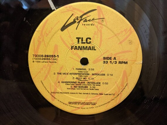 TLC - Fanmail (no Album Cover) - Vinyl - Etsy