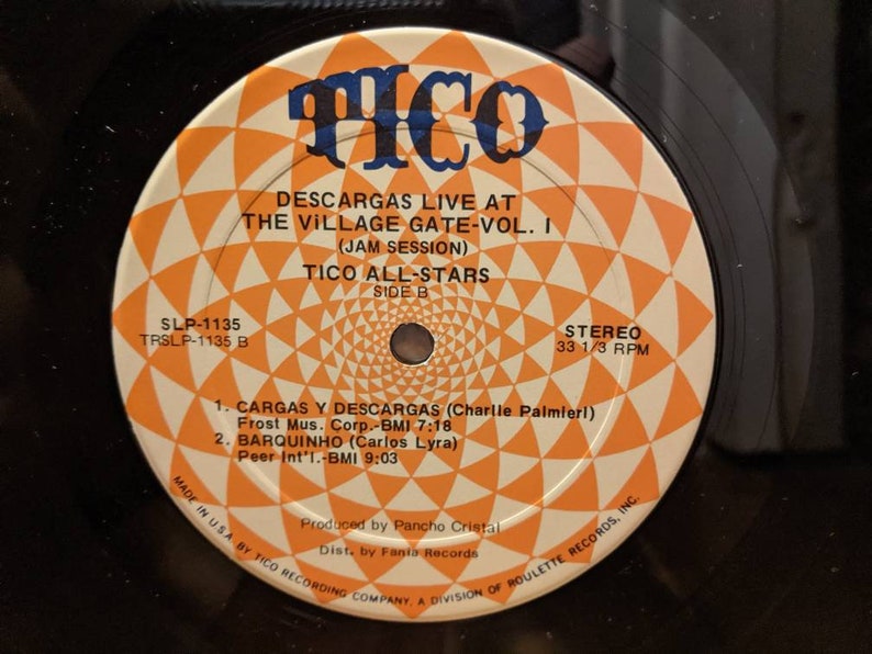 Tico All-Stars Descargas At The Village Gate Live Vol. 1 Vinyle image 3