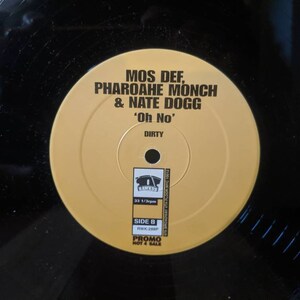 Mos Def Pharoahe Monch & Nate Dogg Oh No Vinyl - Etsy