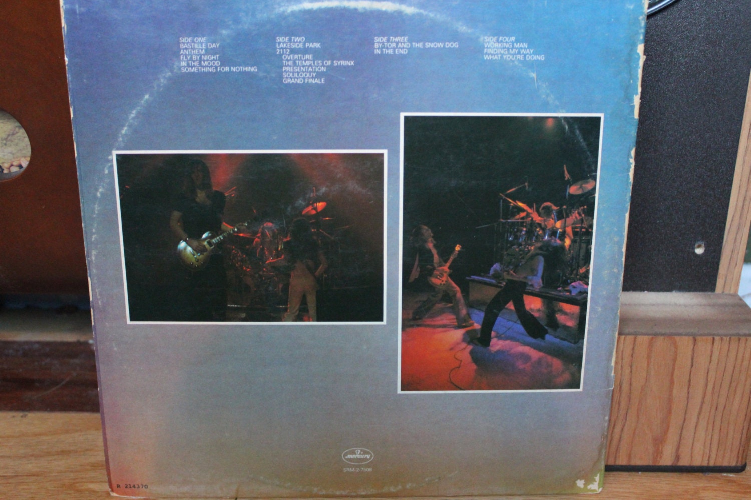 Rush-all the World's A Stage-live Vinyl Record - Etsy